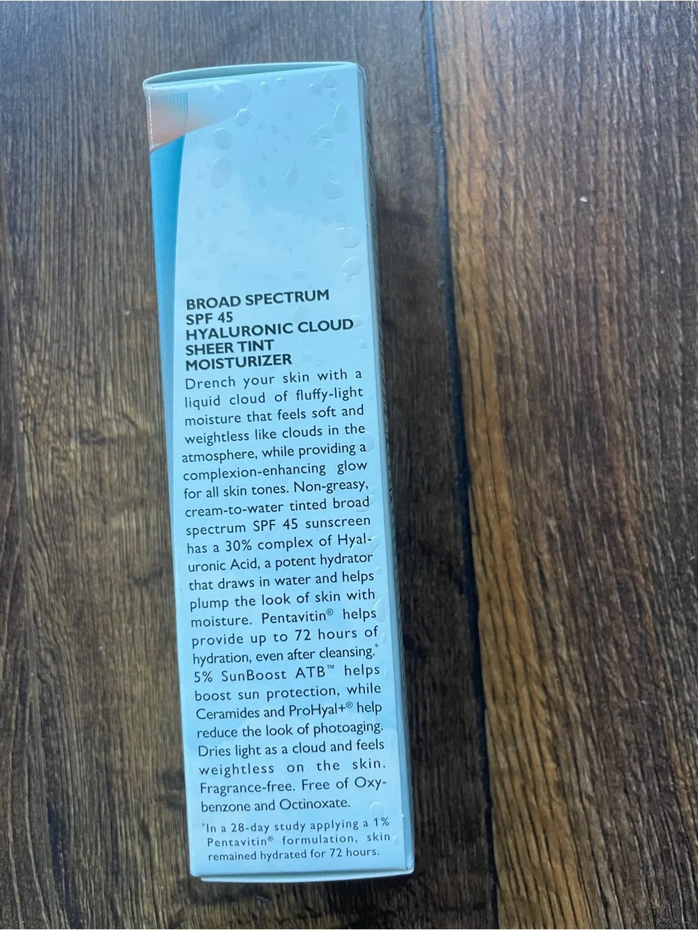 Peter Thomas Roth Water Drench SPF 45 Sheer Tint Moisturizer .67 oz / 20 ml Size